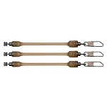 Matrix fishing GAC458 Свинцовые клипсы Moulded Feeder Black 40 mm