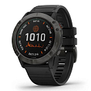 Купить Garmin R-11741851-010-02157-21 Fenix 6X Pro Solar Часы отремонтированы Черный Titanium DLC / Black 7ft.ru в интернет магазине Семь Футов