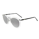 Купить Ocean sunglasses 20.27 Солнцезащитные очки Berlin Transp White Smoke Gradient Whith Matte Black Temple/CAT2 7ft.ru в интернет магазине Семь Футов