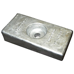 Martyr anodes 194-CM41109ZW1B00Z Honda Вкладка Анод Серебристый Grey