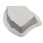 Ceredi giovanni 1120046G Неопреновый носовой шаг Grey 460 x 340 mm