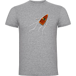Kruskis CA65500358K202 Футболка с коротким рукавом Rowing Boat Серый Heather Grey L