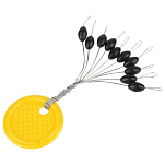 Mikado ATC-S00-L Резина Trout Campione Пробки Желтый Yellow / Black L 