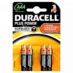 Duracell 38000 LR03 AAA Plus Power 4 единицы Золотистый Black