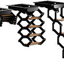 E-STEP 12V 3 steps electric ladder, Osculati 49.571.23