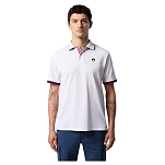 North sails 692445-0101-XS Поло с короткими рукавами Graphic 692445 Белая White XS