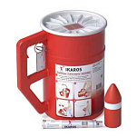 Ikaros PY600201 Очистительное копье Бесцветный Red / White