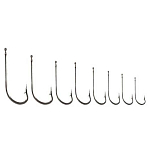 Barros 19003004 SS30 Крючки С Одним Глазком  Black Nickel 8/0
