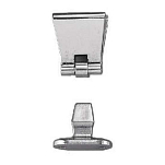 Plastimo 63608 Дверной стопор из нержавеющей стали Silver 27 x 29 x 38 mm