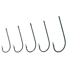 Купить Gamakatsu 146678-00500-00000-00 Worm 36 Крюк Серый  Black Nickel 5/0 7ft.ru в интернет магазине Семь Футов
