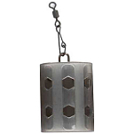 Preston innovations P0050166 Hexmesh Plastic Open End Large Кормушка фидерная прикормочная Серебристый 30 g