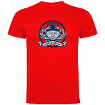 Kruskis CA65500160C054 Футболка с коротким рукавом Crab Logo Красный Red S