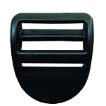 4water SP109025 Vrac Ацеталь Пряжка Серебристый Black 25 mm