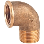 Maestrini gs30808 Угловой соединитель 90º папа-мама Латунь Brass 8x11x18 1 1/4´´