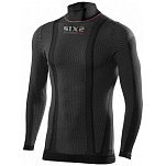 Sixs 3WCU-ML-NE Базовый слой с длинным рукавом TS3W CU Черный Black / Red M-L