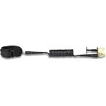 Dakine d10003318-black-os серф-лиш Coiled Bicep 120x0.65 cm 20x5x5 120 x 0.65 cm
