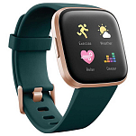Fitbit FB507RGPE Versa 2 Часы Зеленый  Peacock