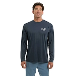 Pelagic 1015253007-dyn-xxl Свитшот с УФ-защитой Aquatek Circled Dark Navy 40x30x20 2XL