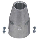 Купить Super marine ANO2580 Коническая гайка вала Zinc Анод Серебристый Grey 25 mm 7ft.ru в интернет магазине Семь Футов