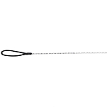 Trixie 14011 Nylon Loop Поводок Черный  Black1