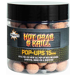 Dynamite baits ADY041647 Hot Crab&Krill Всплывающие окна Золотистый Brown 15 mm 