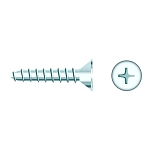Seachoice 50-01784 шуруп с плоской головкой для забивания 152.4 mm 50 Единицы Grey 12.7 mm