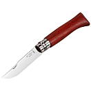 Купить Opinel 226086 No 08 Bubinga Wood Коричневый  Silver 7ft.ru в интернет магазине Семь Футов