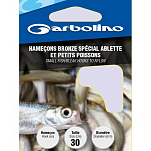 Garbolino competition GOMAD0715-L8H18 Coup Special Alburno связанный крючок нейлон 08 Коричневый Blue 18 