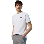 North sails 693002-C001-M Футболка с коротким рукавом Comfort Fit Белая Combo 1 M