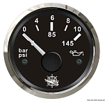 Oil pressure indicator 0/10 bar black/glossy, 27.321.11