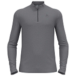Odlo 112032-10183-L Базовый слой с длинным рукавом Merino 2 Серый Odlo Steel Grey Melange L