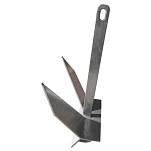 Euromarine MR020040 THR Пластинчатый якорь  Grey 40 kg