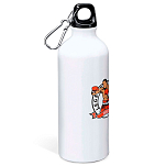 Kruskis MD4049S101C129 Legendary Boxer Алюминиевая бутылка для воды 800ml Белая White