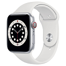 Купить Apple MG2C3TY/A Watch Series 6 GPS+Cellular 44 Mm Белая  Silver / White 7ft.ru в интернет магазине Семь Футов