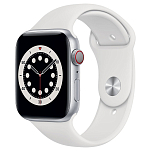 Apple MG2C3TY/A Watch Series 6 GPS+Cellular 44 Mm Белая  Silver / White