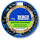 Купить Zebco 6000900 Split Shot Свинцовый Ассортимент Штраф Голубой Blue 70 g  7ft.ru в интернет магазине Семь Футов