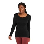 Icebreaker 0a5727ib001xs Базовый слой с длинным рукавом Merino 260 Tech Scoop Black 30x25x2