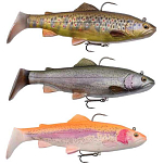 Savage gear 57409 4D Trout Rattle Shad 170 Mm 80g Многоцветный 02-Golden Albino 170 mm (80 g) 