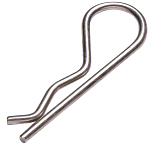 Seachoice 50-59894 Сцепной штифт 2 Единицы Серебристый Silver 1/4 x 1-5/8´´ 