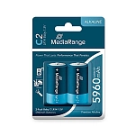 Mediarange MRBAT108 щелочная батарея Baby C  Silver / Blue
