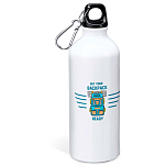 Kruskis MD4049S101C229 Backpack Ready 800ml Алюминиевая бутылка Белая White
