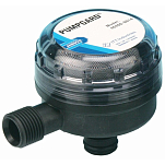 Jabsco 46400-0014 Насосный фильтр-отстойник, 40 MESH (тонкий фильтр), встроенный порт для насоса (м) x 1/2
