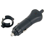 Euromarine 000659 12V Штепсельная вилка защиты предохранителя Серебристый Black 5 A