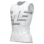 Alé L24114400-03 Безрукавная базовая футболка Multiverso Белая White M-L