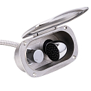 Палубный душ KEJI из нержавеющей стали со смесителем / шланг из нержавеющей стали длиной 2,5 м