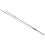 Mikado WAA890-244 Red Cut Ultra Light Jig Спиннинговая Удочка Черный Black 2.44 m 