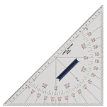 Угольник-транспортир навигационный Linex 2800 MRH 090600 280мм с ручкой