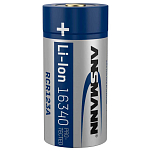 Ansmann 1300-0017 16340 Akku Аккумуляторная батарея 3.6V Бесцветный Silver