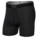 Купить SAXX Underwear SXBB70F.BL2.M Боксёр Quest Fly Черный  Black II M 7ft.ru в интернет магазине Семь Футов
