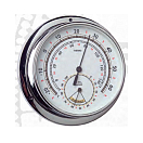 Купить Термогигрометр судовой Termometros ANVI 32.1515 Ø120/95мм 40мм из полированной хромированной латуни 7ft.ru в интернет магазине Семь Футов